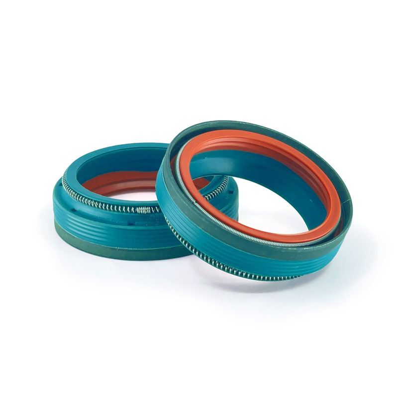 SKF DUAL ZELENA PROTIPRAŠNA TESNILA BREZ ROBA ZA VILICO CANE CREEK HELM MKII, 35 mm